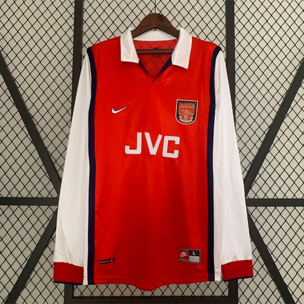 Tailandia Camiseta Arsenal Primera equipo ML Retro 1998 1999